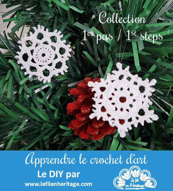 Modèle DIY Spécial débutant - Etoiles de Noël n°2