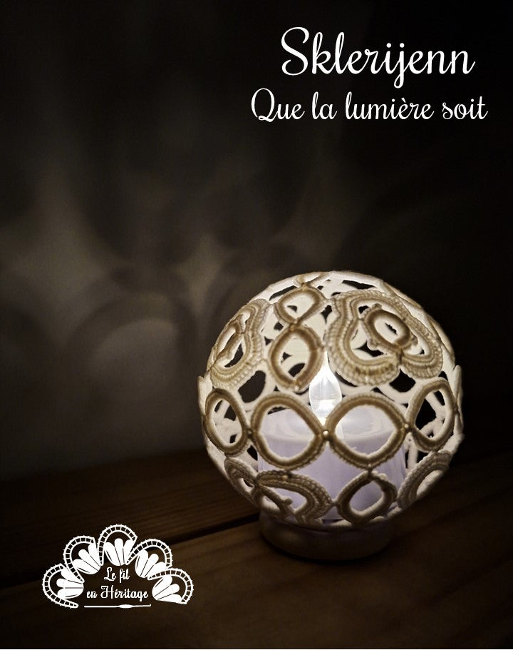 Bulle de lumière - Motif chaîne de vie