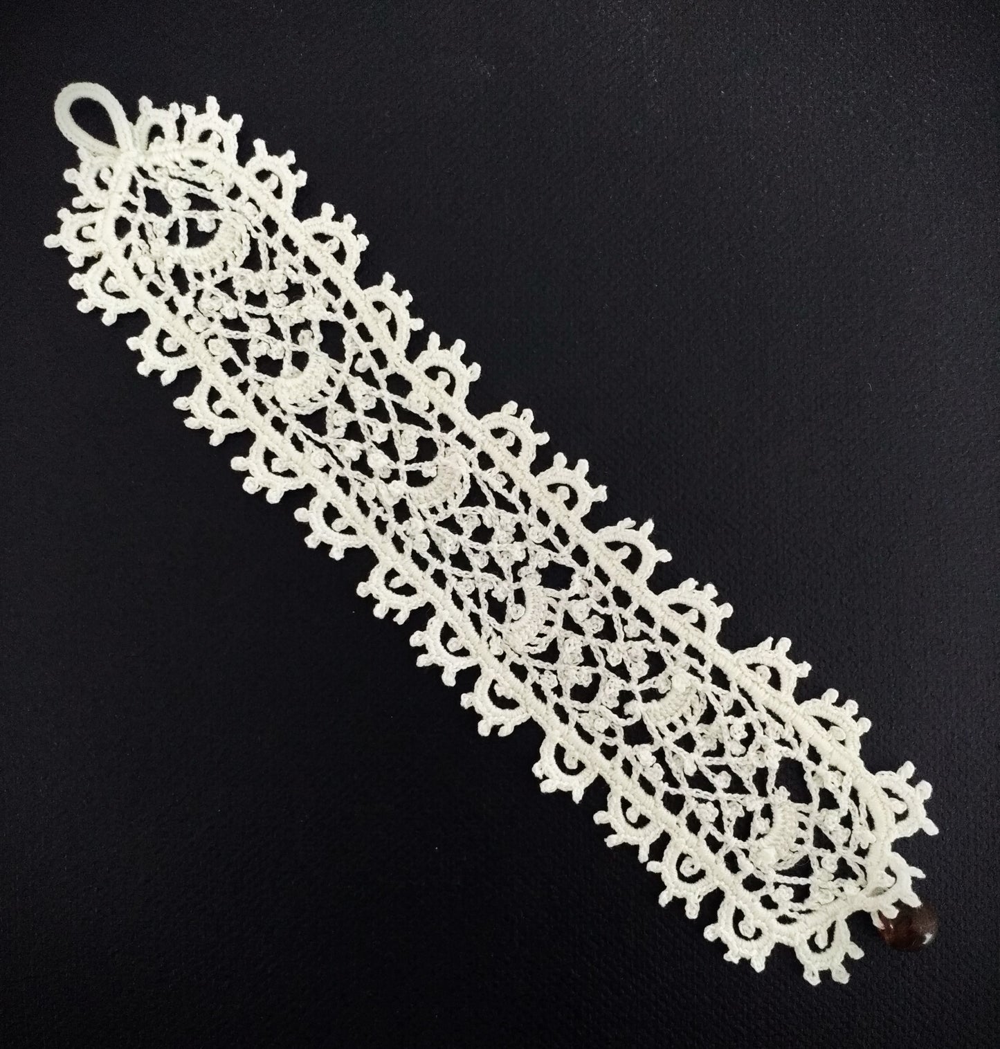 Petite dentelle d'Irlande n°1 (Bracelet)