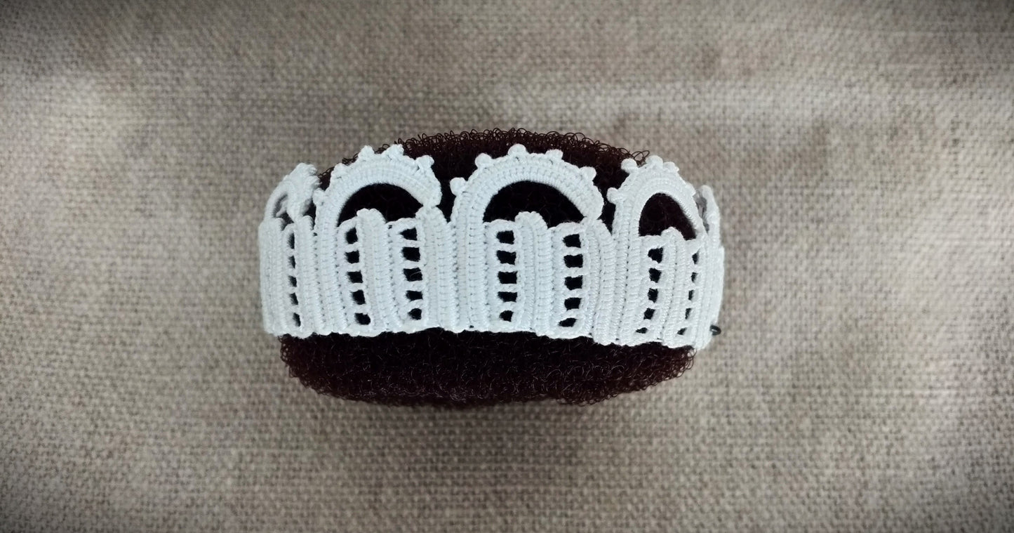 Crosse d'évêque (Couronne de chignon)