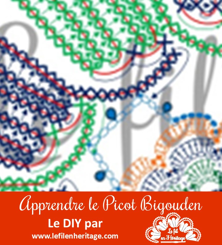 Modèle DIY - Médaillon bigouden n°1