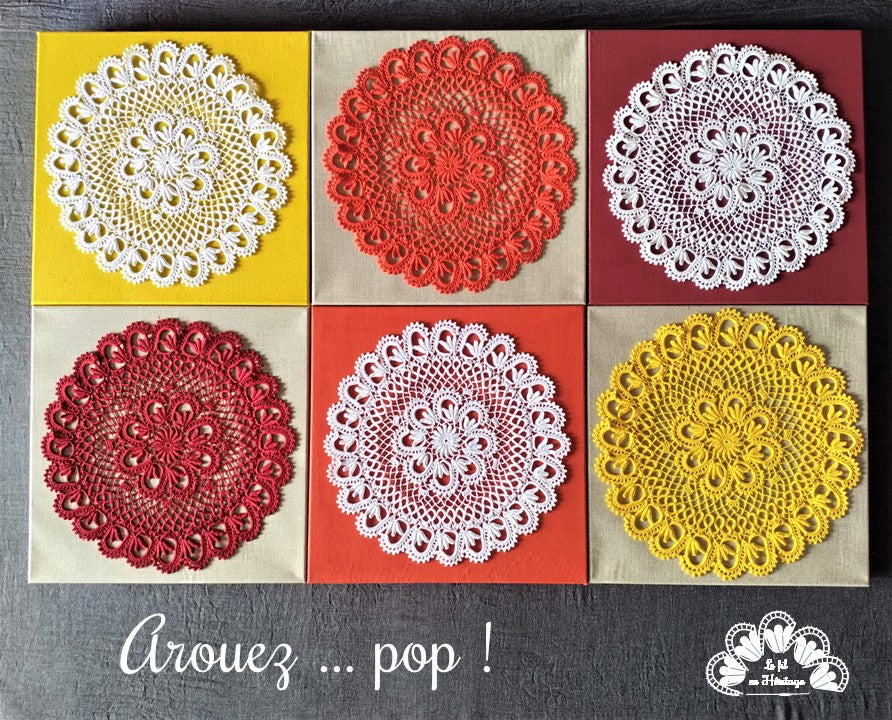 Arouez ... pop ! - Série à composer en picot bigouden