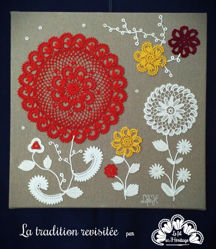 Nevezamzer - Tableau en picot bigouden