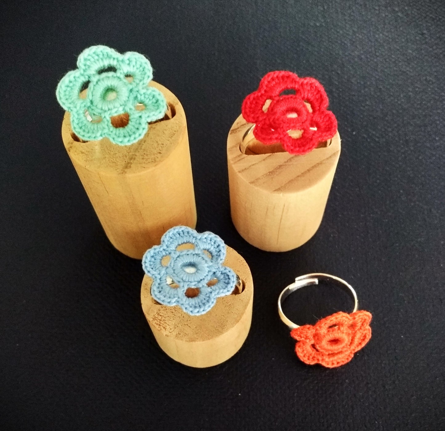 Rose simple (Bague)